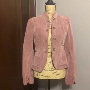 Purple Corduroy Blazer